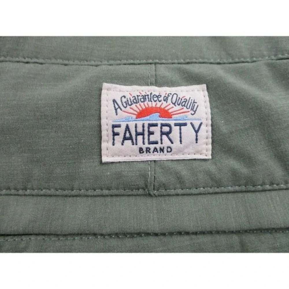 Faherty All Day Shorts Mens 40 Flat Front 9